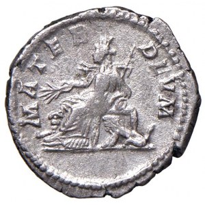 Giulia Domna (moglie di Settimio Severo) Denario - Busto dra...