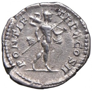 Caracalla (211-217) Denario - Testa laureata a d. - R/ Marte...