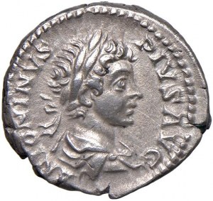 Caracalla (211-217) Denarius - Laureate and draped bust ...