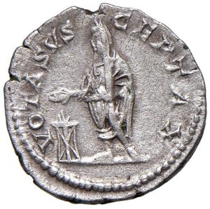Caracalla (211-217) Denár - Vavřínové poprsí r. - R/ Imp...
