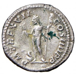 Caracalla (211-217) Denario - Testa laureata a d. - R/ Giove...