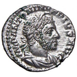 Elagabalus (218-222) Denier - Buste lauré et drapé...