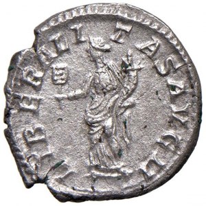 Elagabalo (218-222) Denario - Busto laureato e drappeggiato ...