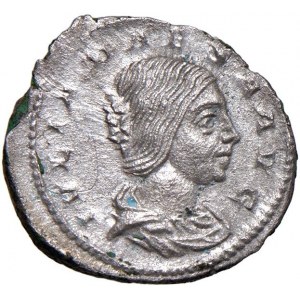 Giulia Maesa (nonna di Elagabalo) Denario - Busto drappeggia...