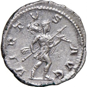 Alessandro Severo (222-235) Denario - Busto laureato a d. - ...