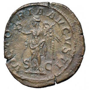 Alexander Severus (222-235) Sesterz - Lorbeerkopf rechts ...