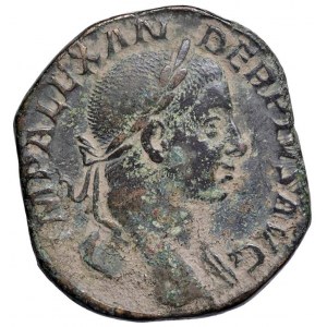 Alessandro Severo (222-235) Sesterzio - Testa laureata a d. ...