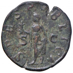 Alessandro Severo (222-235) Sesterzio - Testa laureata a d. ...