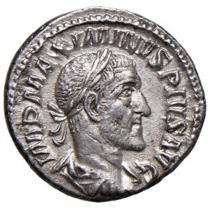 Massimino (235-238) Denario - Busto laureato a d. - R/ La Pr...