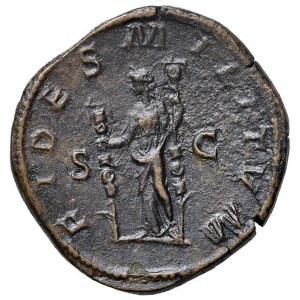 Maximinus (235-238) Sesterz - Lorbeerkopf rechts - R/ Der ...