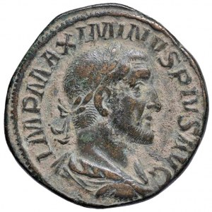 Massimino (235-238) Sesterzio - Busto laureato a d. - R/ La ...