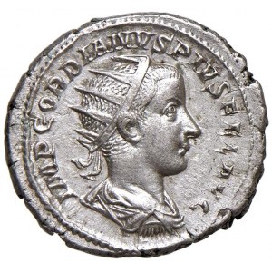 Gordiano III (238-244) Antoniniano - Busto radiato, drappegg...
