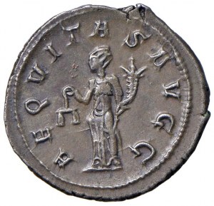 Philip I (244-249) Antoninian - Radiate bust, draped...