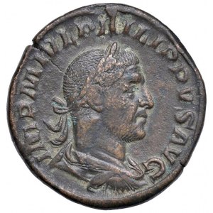Filippo I (244-249) Sesterzio - Busto laureato e drappeggiat...