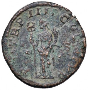 Philip I (244-249) Sestertius - Laureate bust and draped...