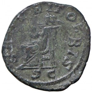 Philip I (244-249) Sestertius - Laureate bust and draped...