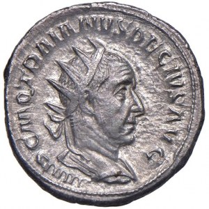 Traján Decius (249-251), antoninián - Rádiované poprsie r. - R..