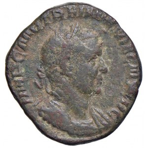 Traiano Decio (249-251) Sesterzio - Busto laureato a d. - R/...