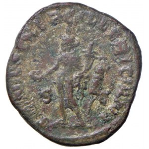 Traiano Decio (249-251) Sesterzio - Busto laureato a d. - R/...