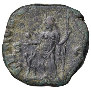 Salonina (moglie di Gallieno) Asse - Busto drappeggiato a d....