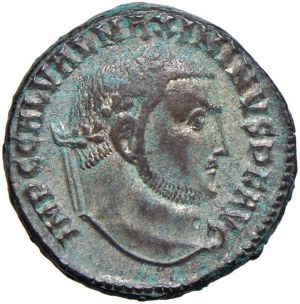 Maximinus II (310-313) Follis (Cyzicus) Laureate head to d. ...
