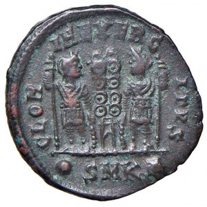 Konstantin II (337-340) Centenion (Cyzicus) Büste Laureat...