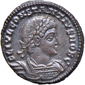 Constantius II (337-361) Follis (Antioch) Diademed bust in d...