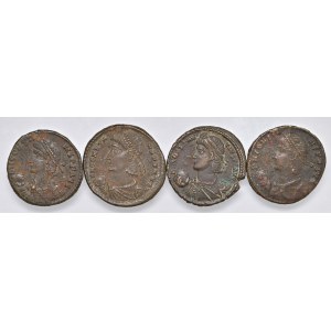 Lotto di quattro maiorine di bella conservazione...