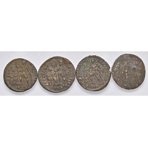 Lotto di quattro maiorine di bella conservazione...