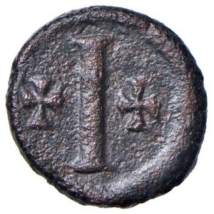 Tiberius II (578-582) 10 Nummi (Ravenna) -Sear 472 AE (g 3,10...