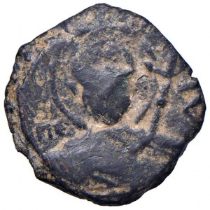 ANTIOCHIA Tancredi (1104-1112) Follis - AE (g 2,56)...