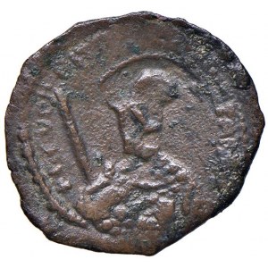 ANTIOCHIE Tancrède (1104-1112) Follis - AE (g 2,71)....