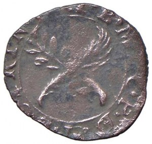BARDI Federico Landi (1590-1630) Sesino - MIR 95 CU (g 0.63)...