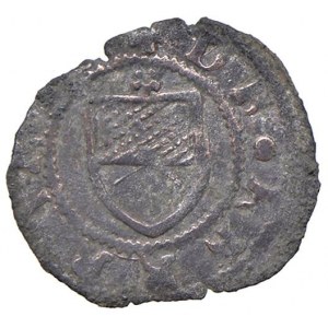 FERRARA Borso (1450-1471) Quattrino - MIR 245 MI (g 0,55)...
