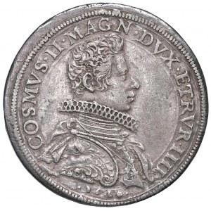 FIRENZE Cosimo II (1609-1621) Piastra 1610 - MIR 259 AG (g 3...