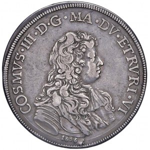 FIRENZE Cosimo III (1670-1723) Piastra 1676 - MIR 326/3 AG (...