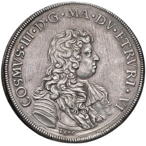 FLORENZ Cosimo III (1670-1723) Teller 1676 - MIR 326/3 AG (...
