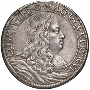 FIRENZE Cosimo III (1670-1723) Piastra 1680 - MIR 327 AG (g ...