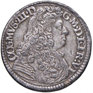 FIRENZE Cosimo III (1670-1723) Lira 1677 - MB (g 6,51) Falsa...