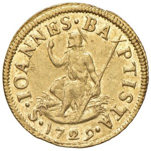 FIRENZE Gian Gastone (1723-1737) Zecchino 1729 - MIR 345/7 A...