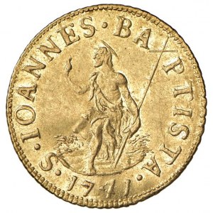 FLORENCIA František II (1737-1765) Zecchino 1741 - MIR 351/4 A...