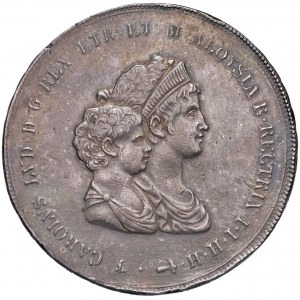 FIRENZE Carlo di Borbone (1803-1807) Dena 1807 - Gig. 11 AG ...