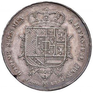 FIRENZE Carlo di Borbone (1803-1807) Dena 1807 - Gig. 11 AG ...