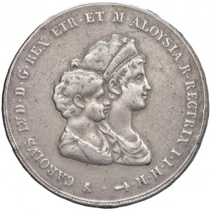 FIRENZE Carlo di Borbone (1803-1807) Dena 1807 - Gig. 11 AG ...