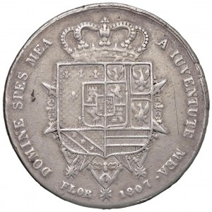 FIRENZE Carlo di Borbone (1803-1807) Dena 1807 - Gig. 11 AG ...