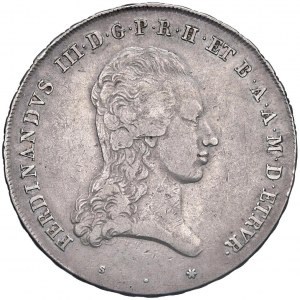 FIRENZE Ferdinando III (1790-1801) Francescone 1824 - MIR 43...