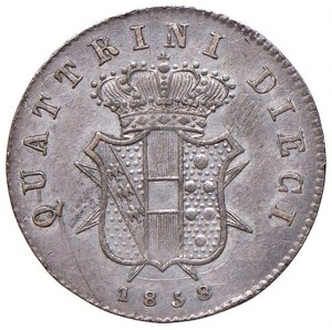 FLORENCE Leopold II (1824-1859) 10 Quattrini 1858 - MIR 461 ...