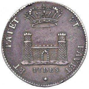 LIVORNO Cosimo III (1670-1723) Tollero 1711 - MIR 65/4 AG (g...