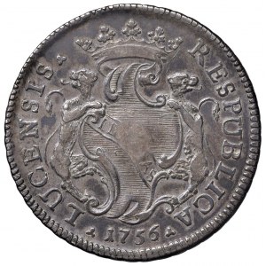 LUCCA Repubblica (1369-1799) Scudo 1756 - MIR 237/16 AG (g 2...