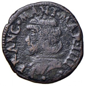MANTOVA Francesco II (1484-1519) Quattrino - MIR 436 CU (g 1...